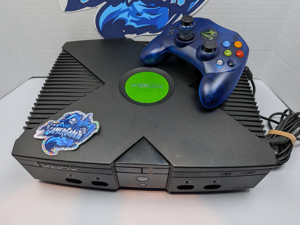 Original Xbox Console w/ OEM Transparent Controller