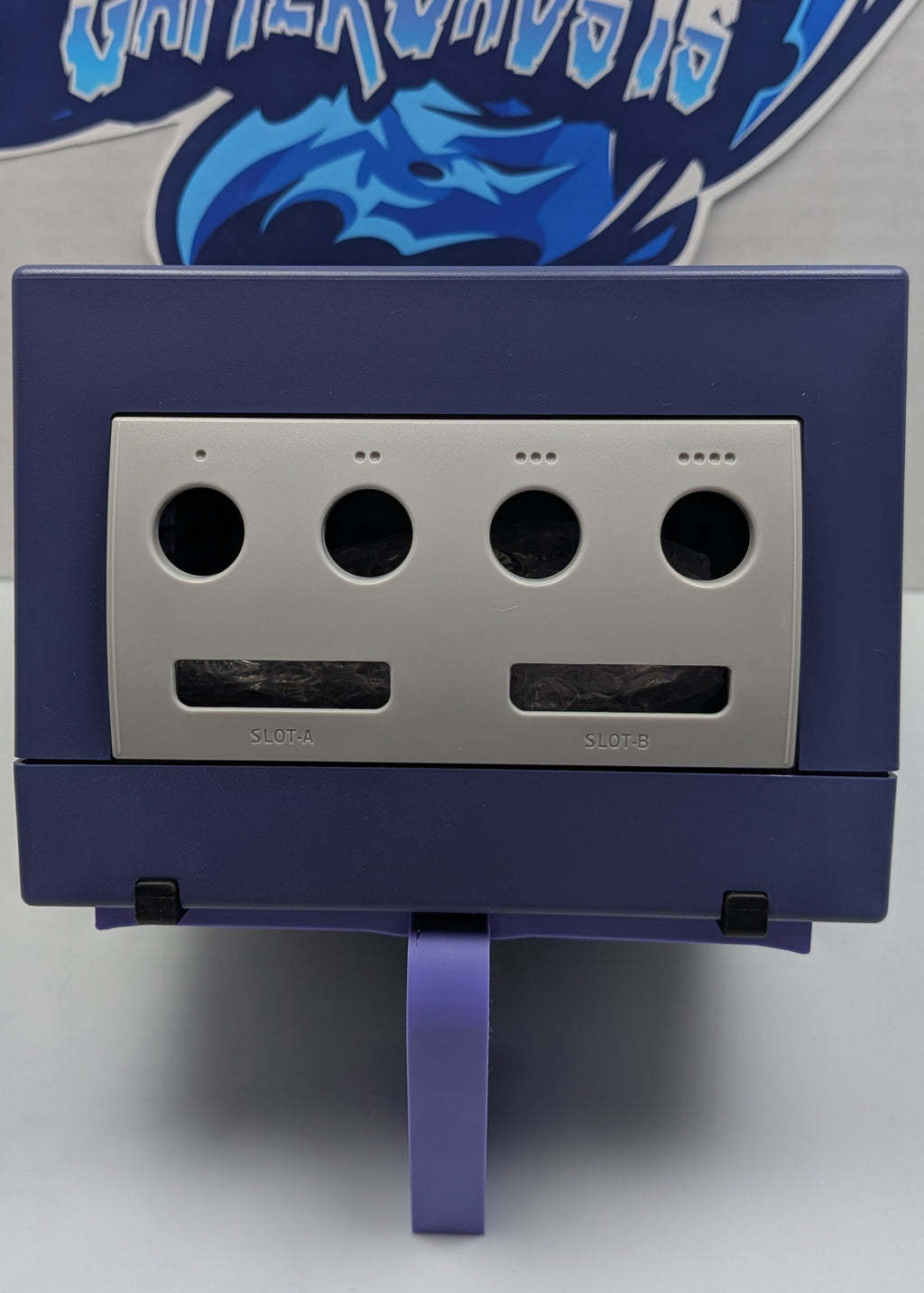 Nintendo GameCube Replacement Shell / Case - Indigo / Purple