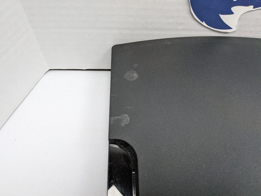 Sony PlayStation 3 PS3 Slim Console - w/Blue Controller + Power