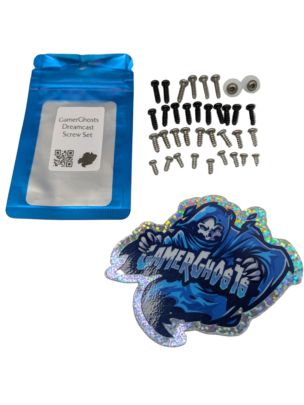 Sega Dreamcast - Complete New Screw Set