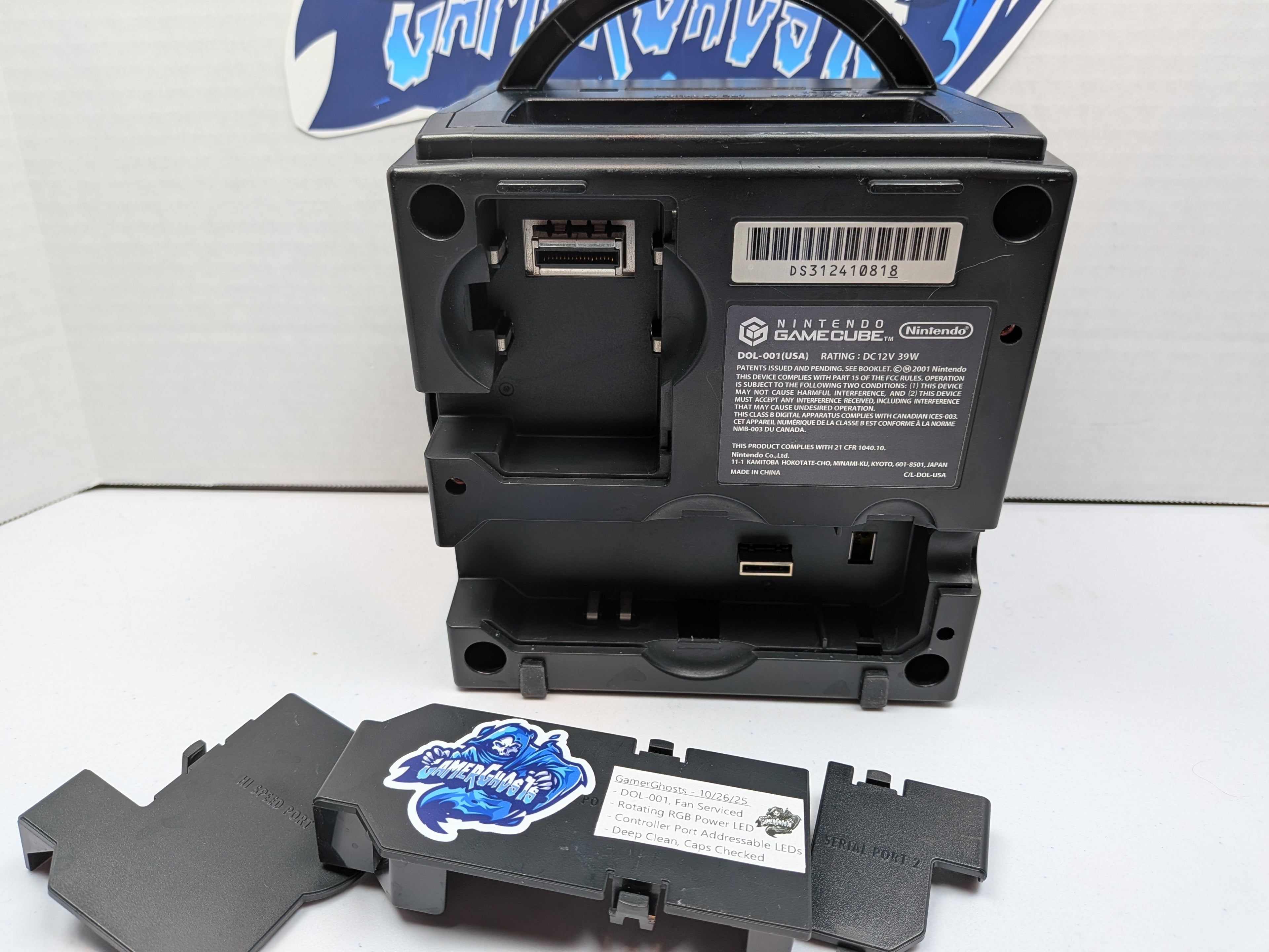 Nintendo Gamecube - DOL-101 - Black - Complete Console Bundle - RGB Controller LEDs