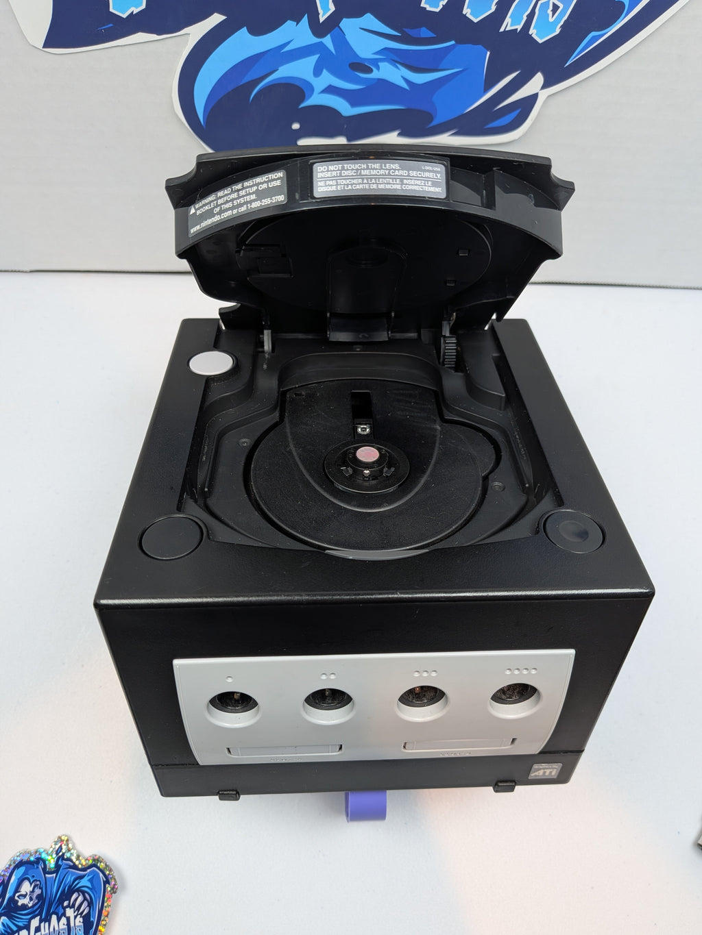 Nintendo Gamecube - DOL-101 - Black - Complete Console Bundle - RGB Controller LEDs