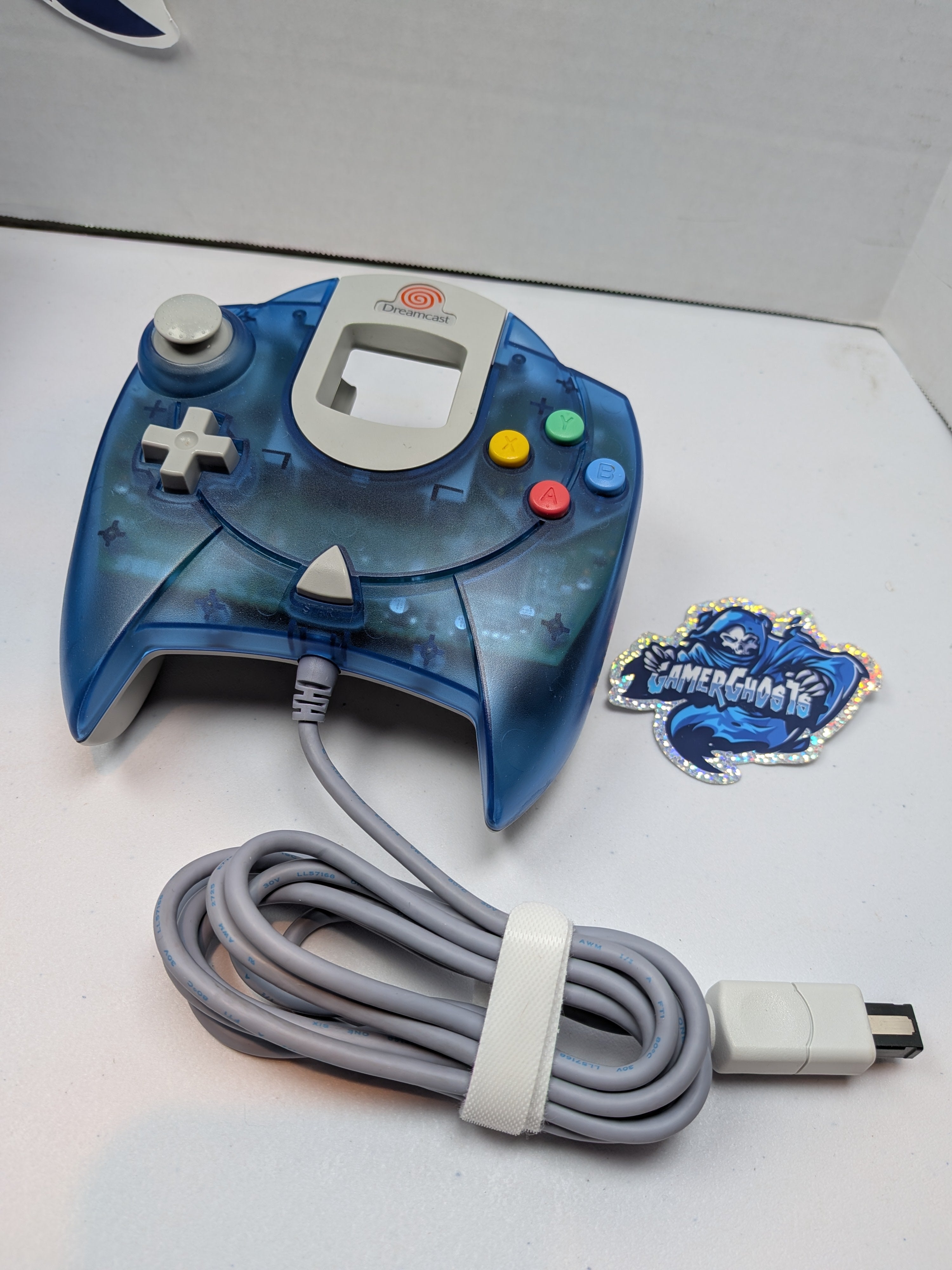Sega Dreamcast - Transparent Blue - GDEmu 5.20.5 - USB C Power - Rare Controller + VMU