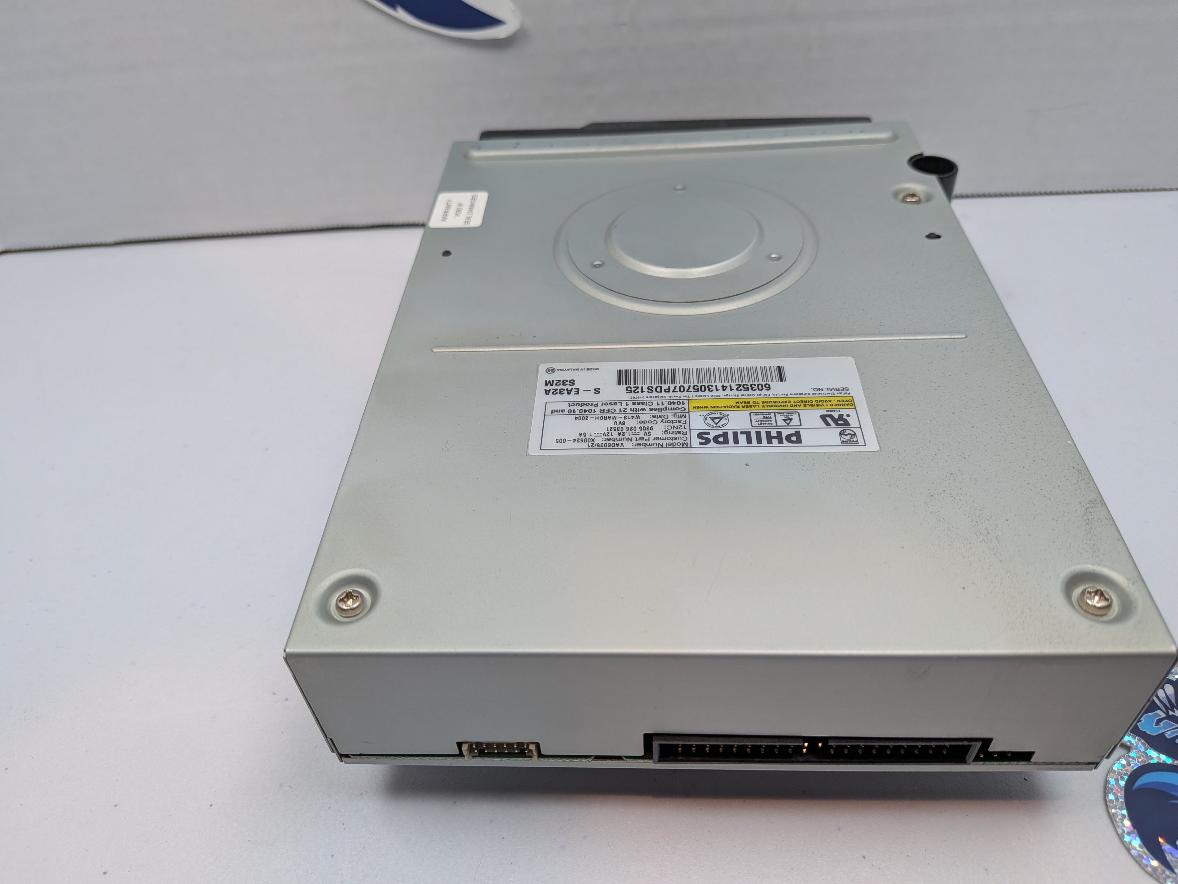 Original Xbox DVD drive Philips VAD6035/21 EA32A/B S32M - Fully Working
