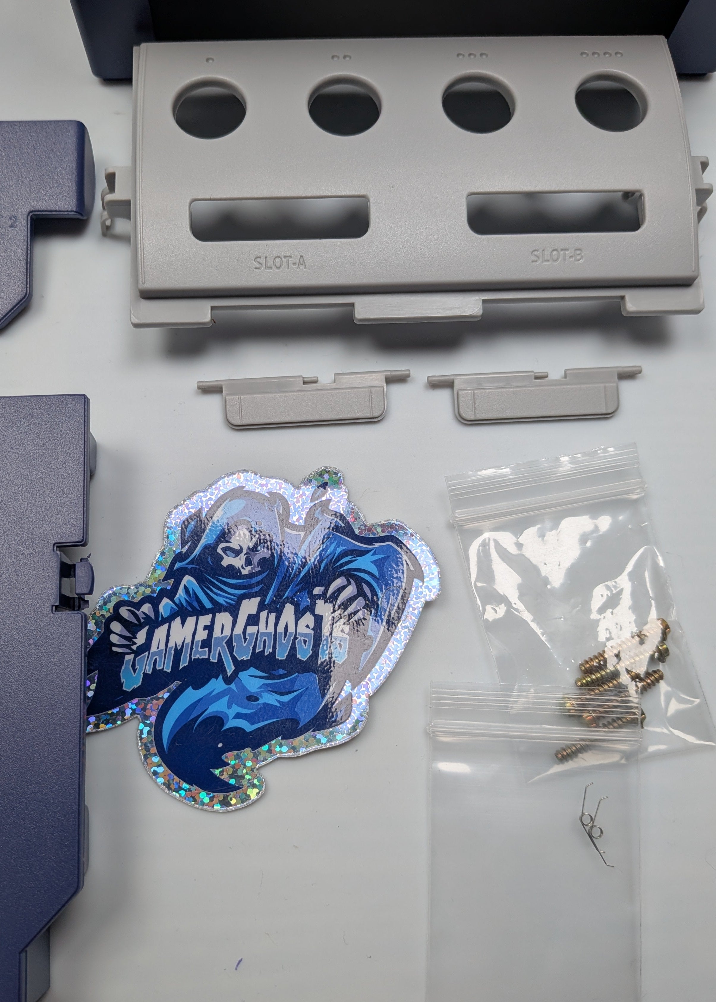 Nintendo GameCube Replacement Shell / Case - Indigo / Purple