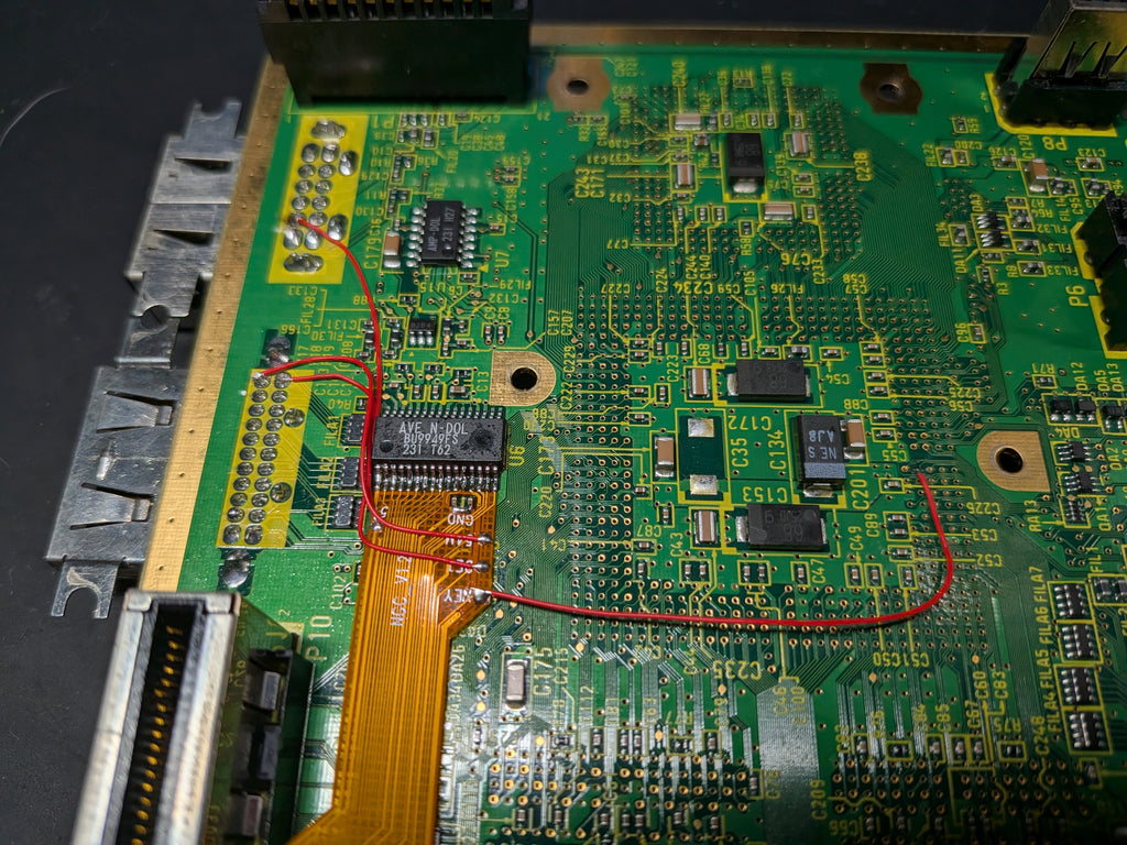 Nintendo Gamecube + GB Player - Spice / Orange - HDMI + Fan Mod + KunaiGC IPL + Drive Delete + RGB LEDs (Copy)