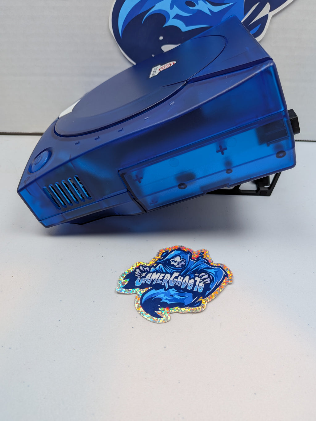 Sega Dreamcast - Transparent Blue - GDEmu 5.20.5 - USB C Power - Rare Controller + VMU
