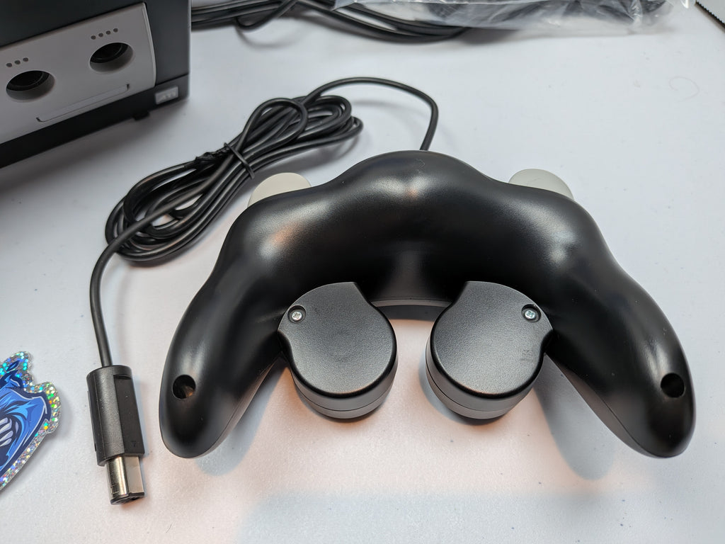 Nintendo GameCube - DOL-001 - Black - Complete Console Bundle RGB Controller LEDs