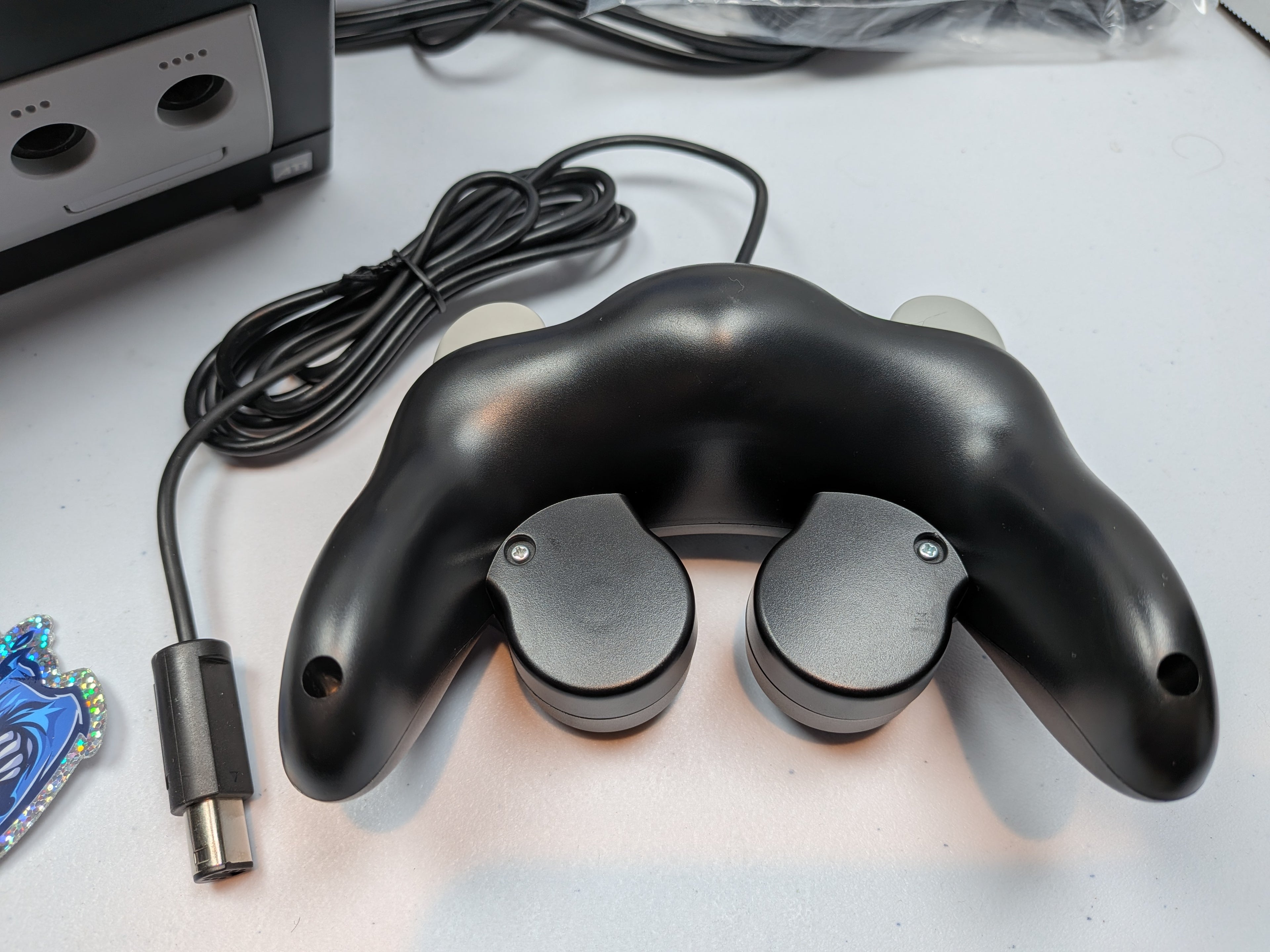 Nintendo GameCube - DOL-001 - Black - Complete Console Bundle RGB Controller LEDs