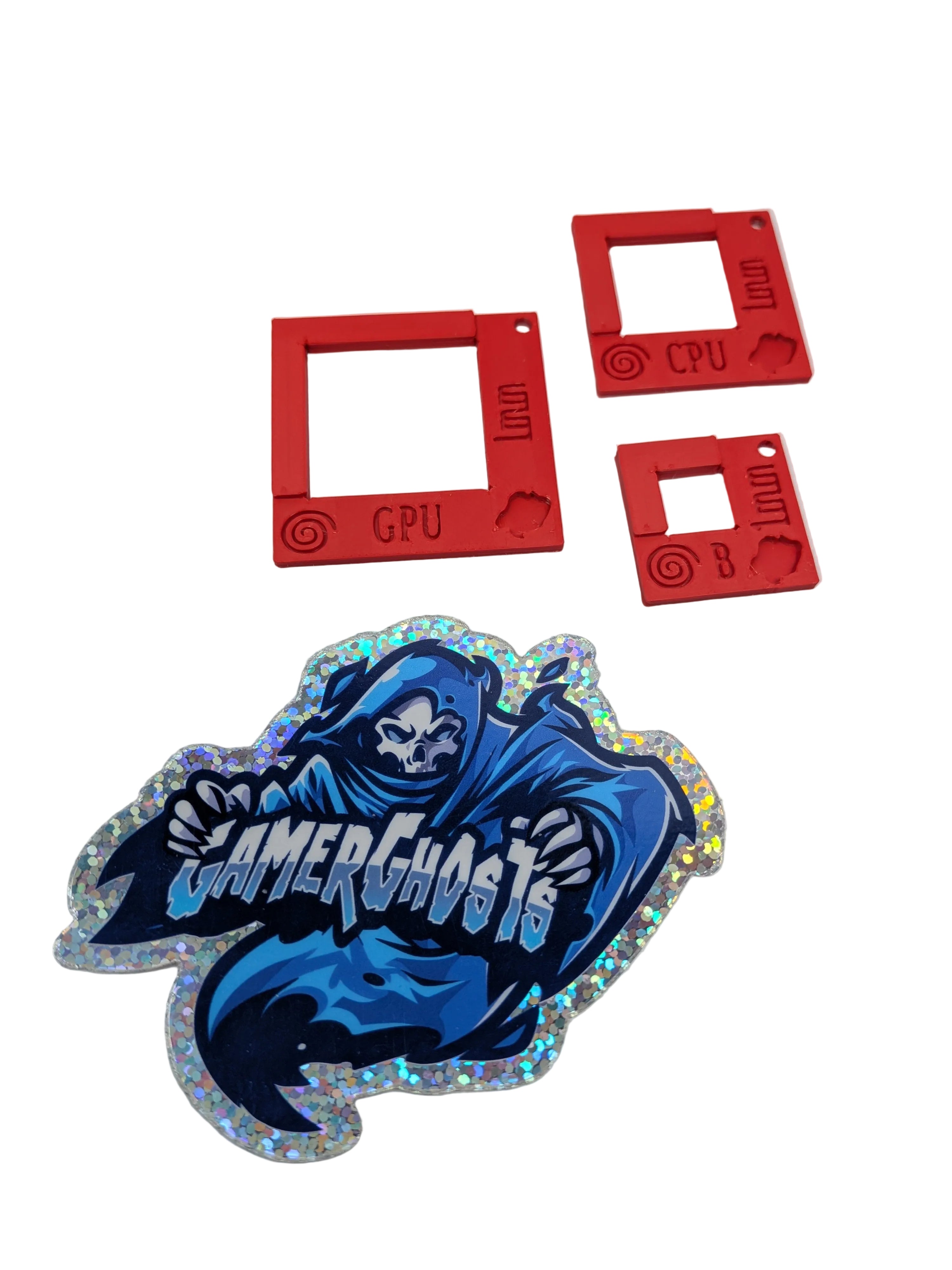 Sega Dreamcast Thermal Pad Cutout Templates / Guides