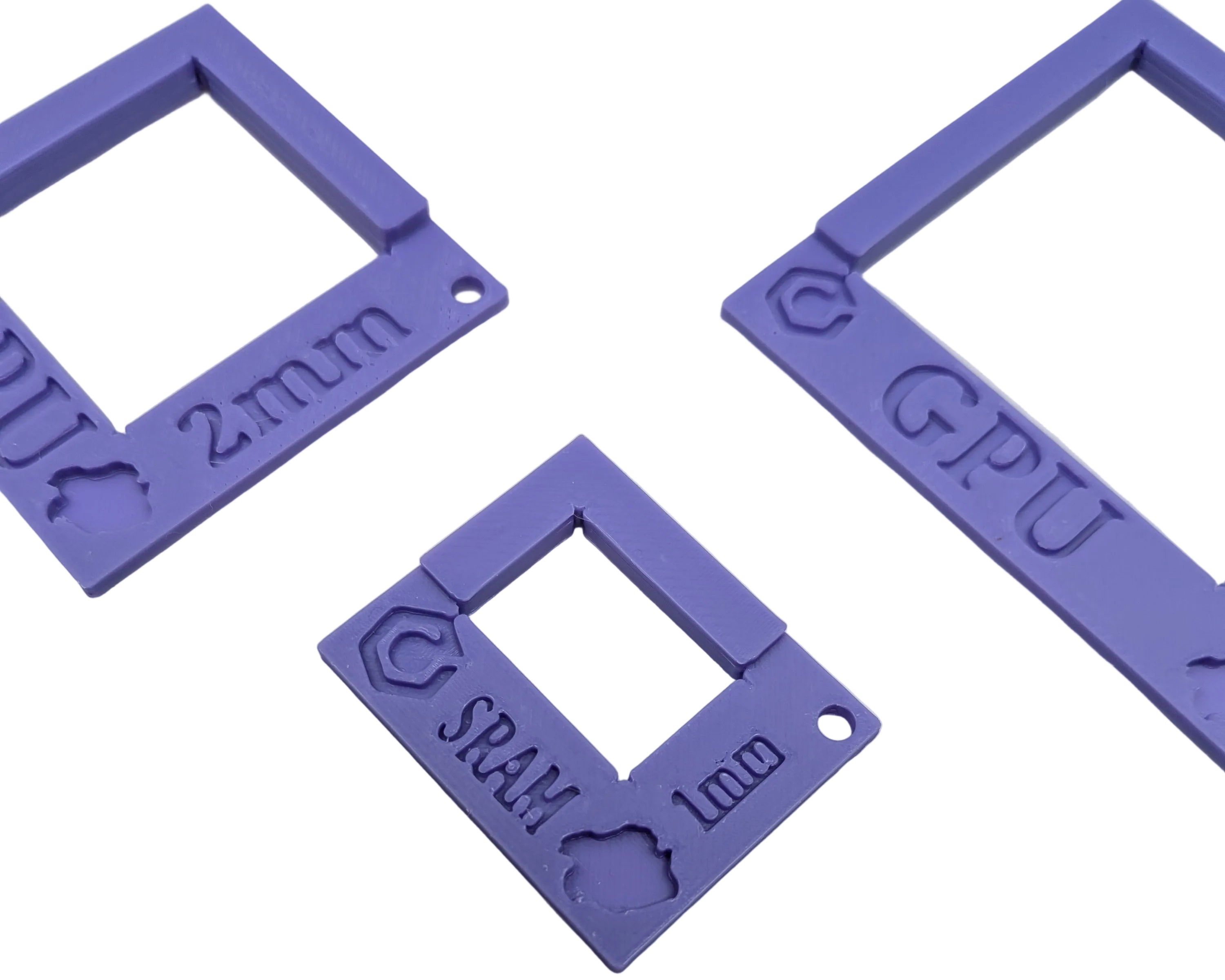 Nintendo GameCube Thermal Pad Cutout Templates / Guides