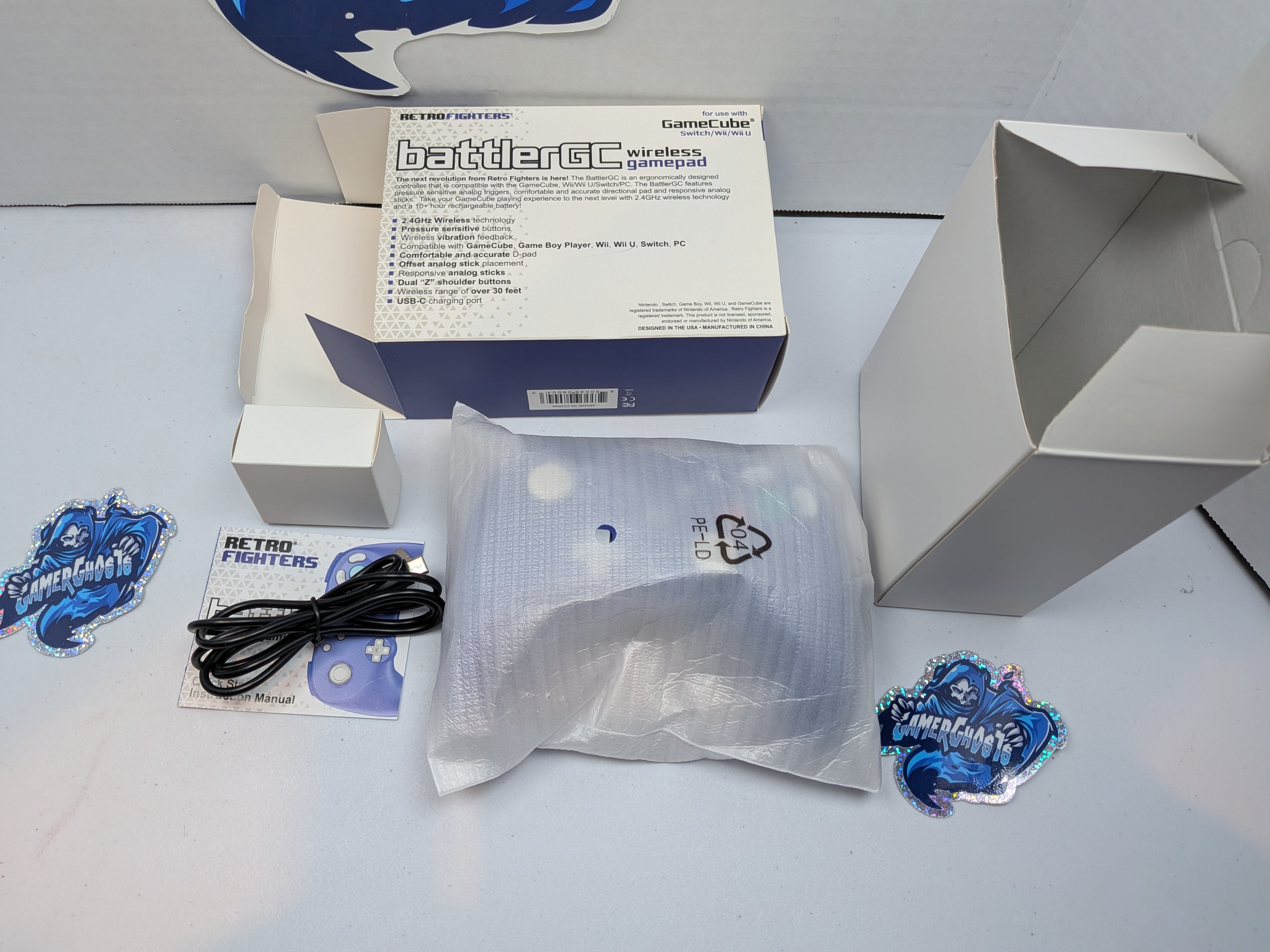 RetroFighters Battler GC Controller