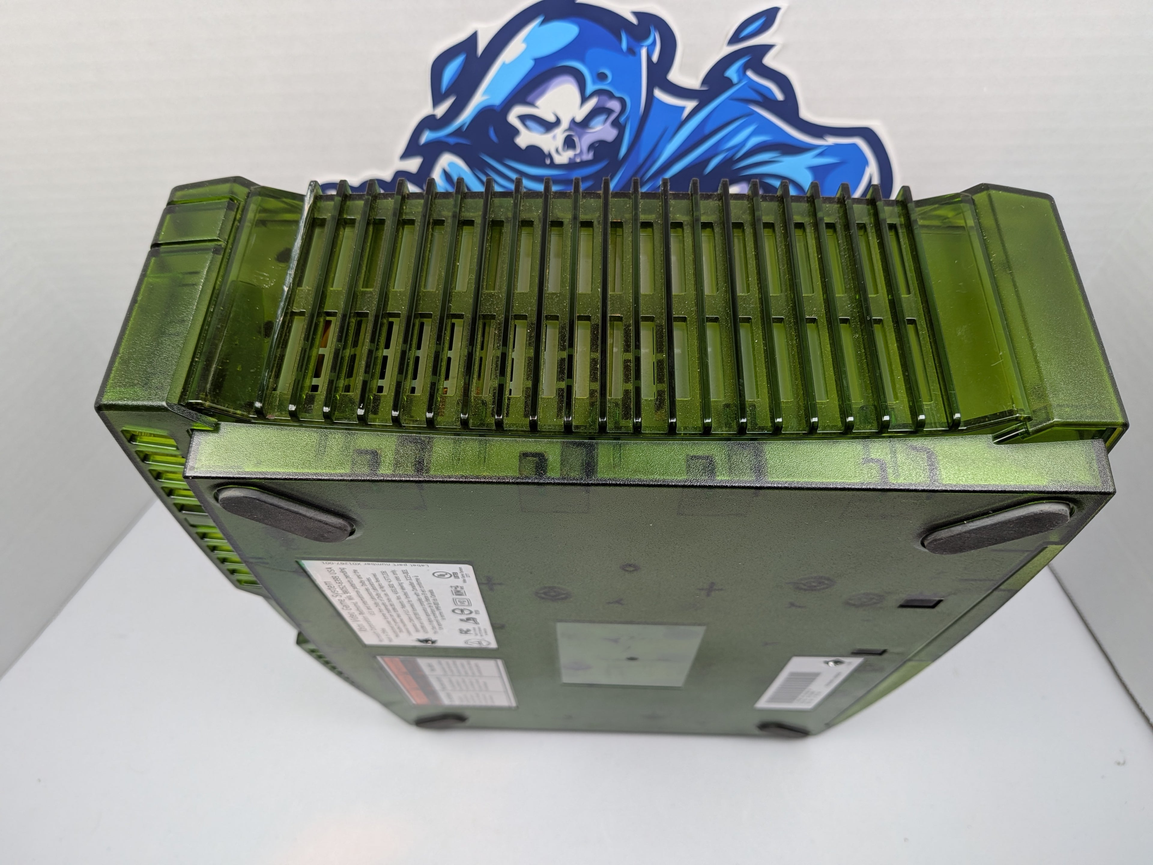 Halo Green Special Edition Original Xbox Console w/ Two Matching Controllers