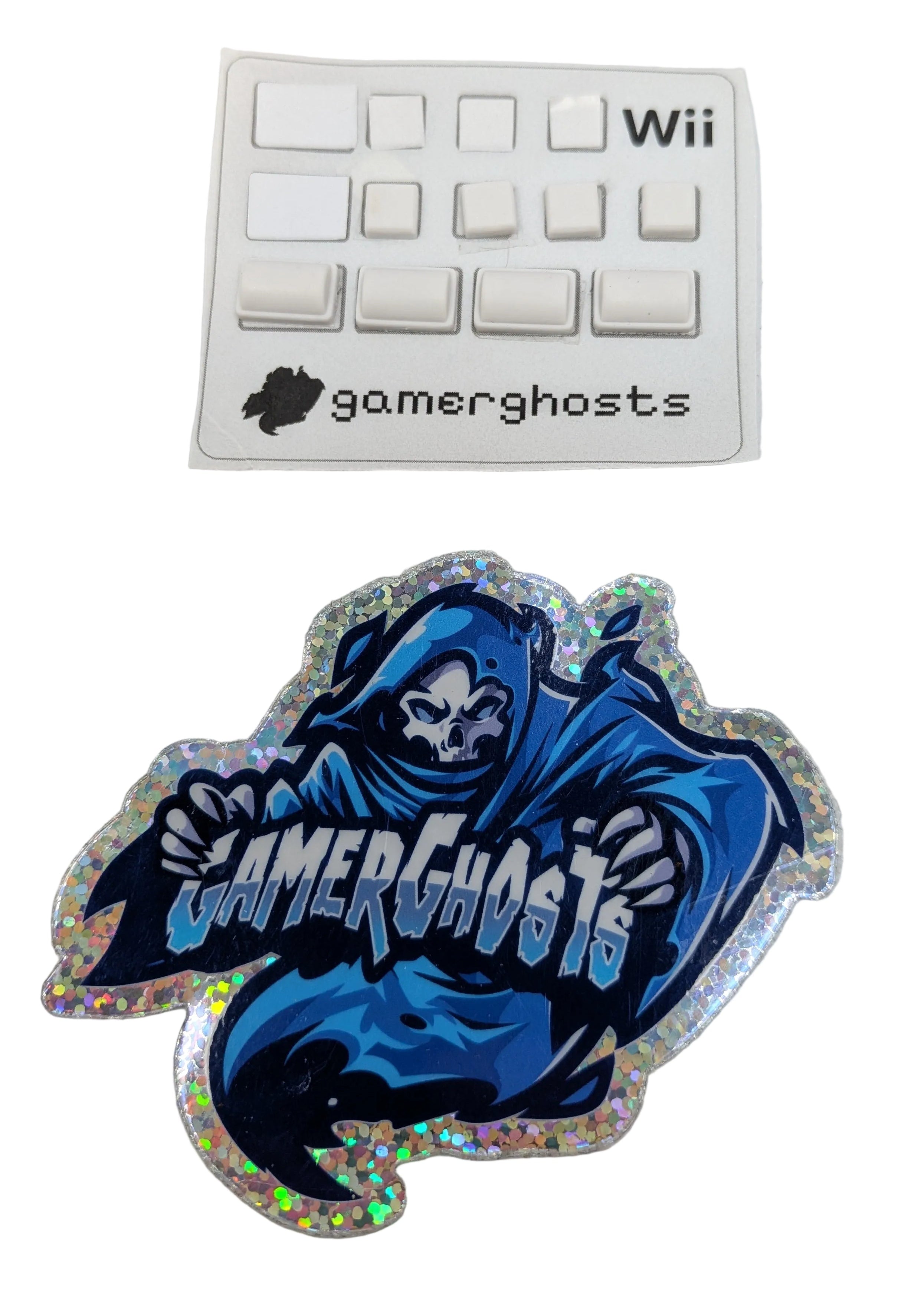 Nintendo Wii Replacement Feet and Screw Cover Stickers