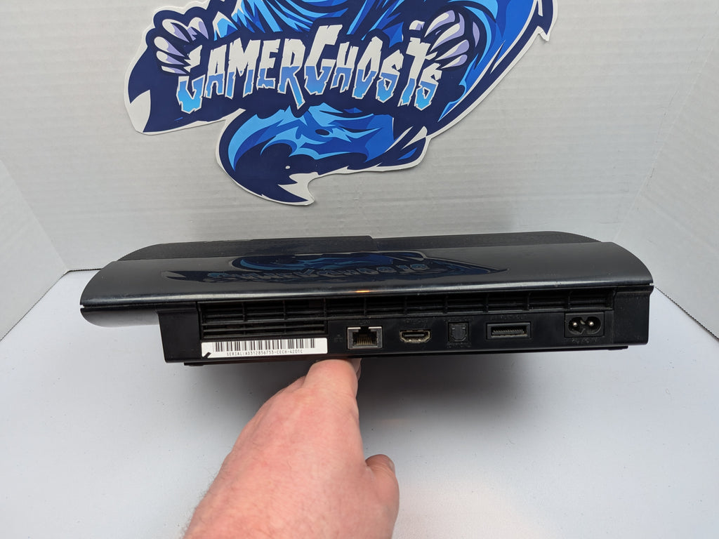 Sony PlayStation 3 PS3 Super Slim Console - w/Blue Controller + Power