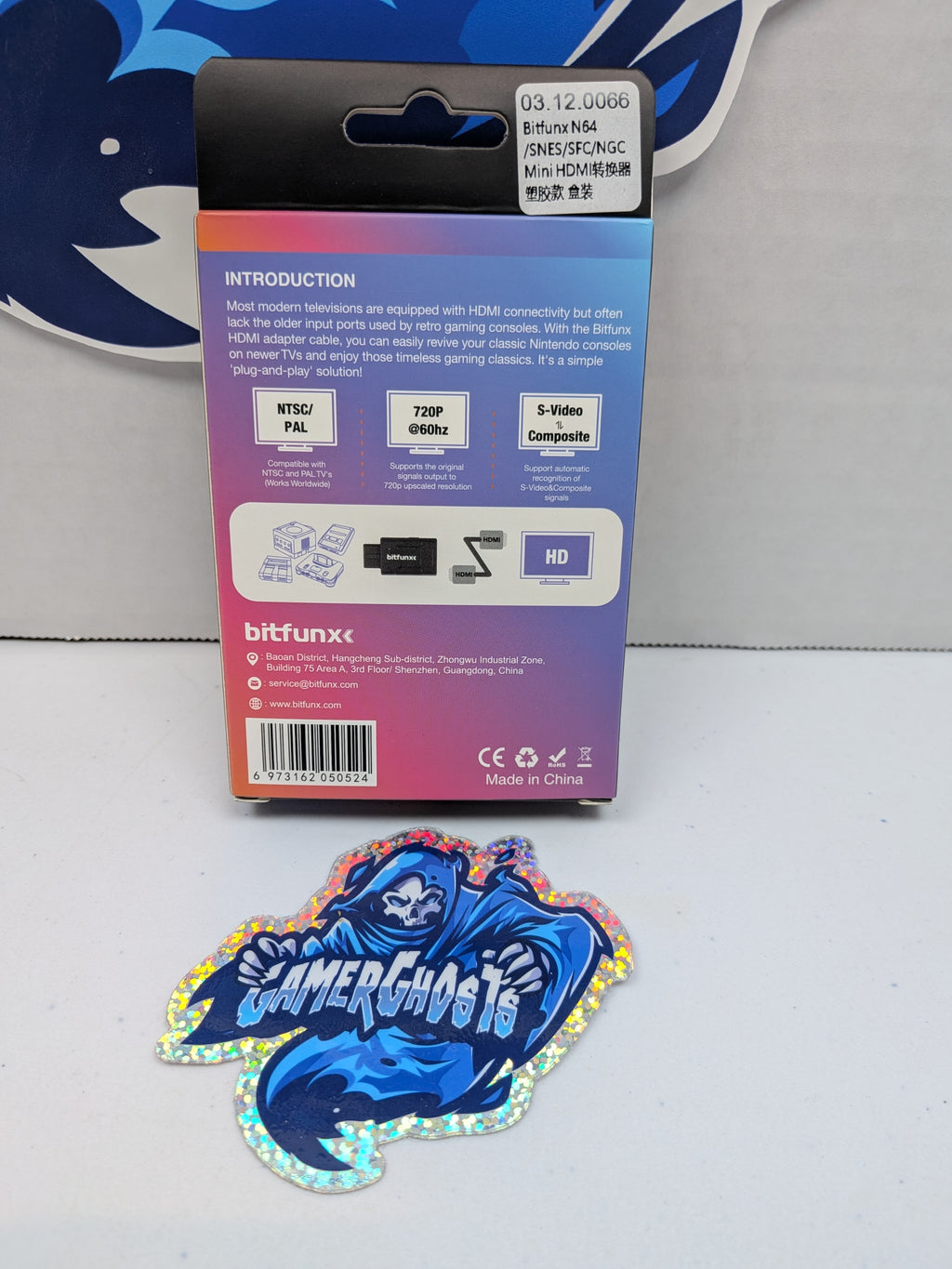 Bitfunx SNES / N64 / Gamecube Mini 720P / 1080P HDMI Adapter -