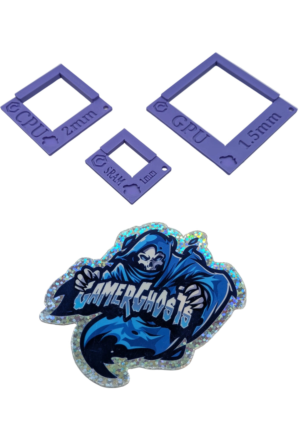 Nintendo GameCube Thermal Pad Cutout Templates / Guides