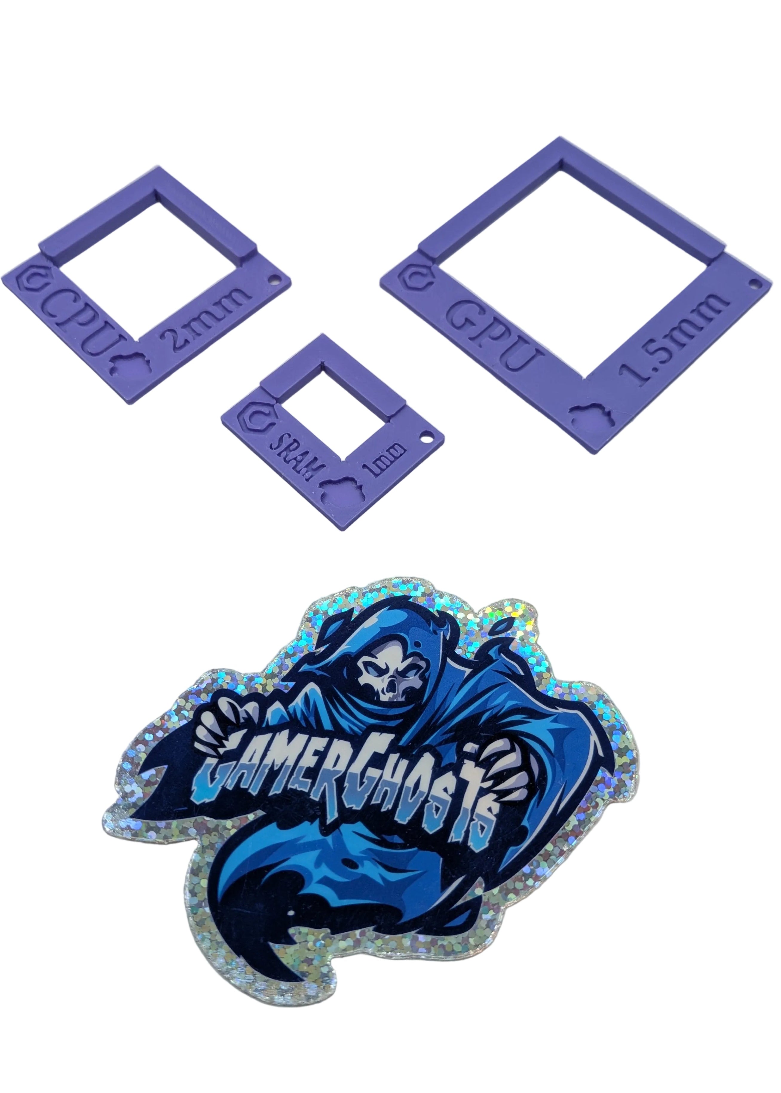 Nintendo GameCube Thermal Pad Cutout Templates / Guides