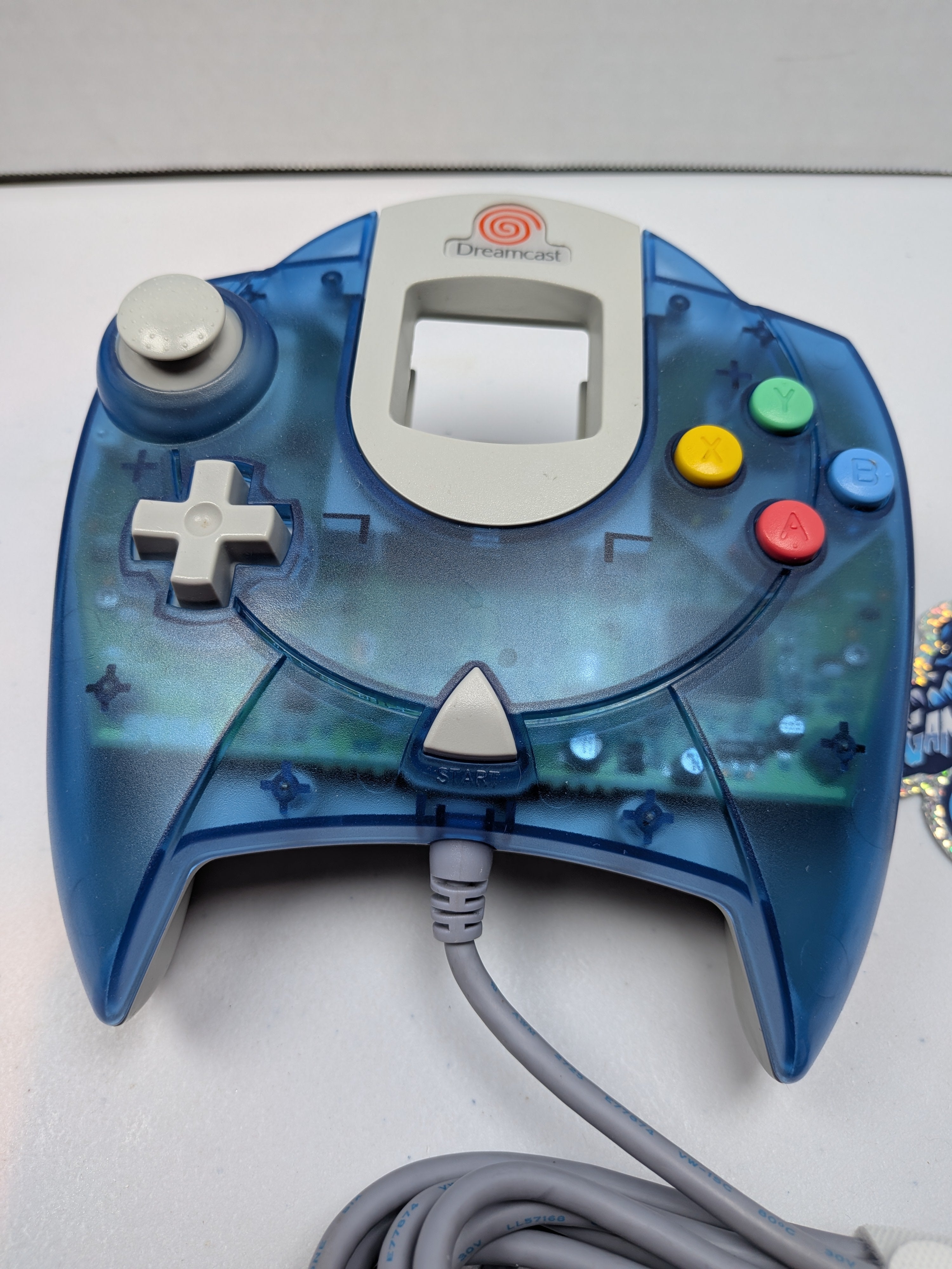 Sega Dreamcast - Transparent Blue - GDEmu 5.20.5 - USB C Power - Rare Controller + VMU