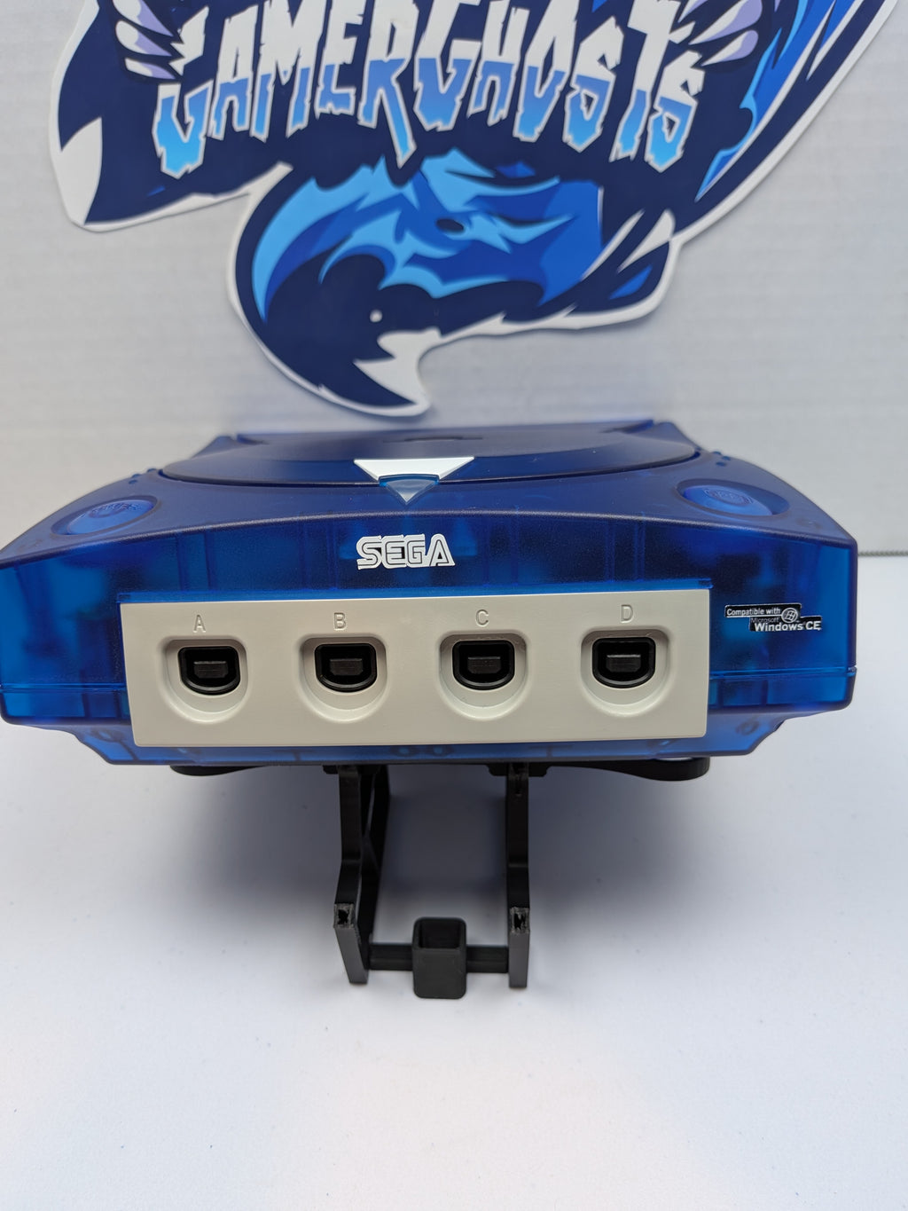 Sega Dreamcast - Transparent Blue - GDEmu 5.20.5 - USB C Power - Rare Controller + VMU